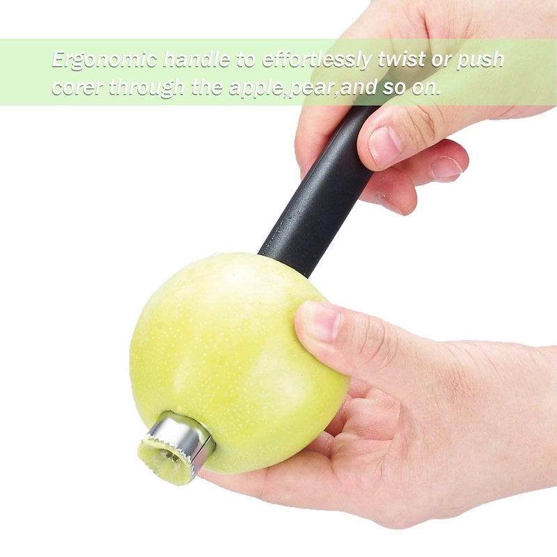 Bright Kitchen COMBO PACK - Apple Corer, Pineapple Slicer, Pear Pepper Poker, Herb Kale Stripper, Kiwi Tool, Citrus Orange Peeler SUPER SLICER Juicer Prepping PACK by Bright Kitchen - Image 5